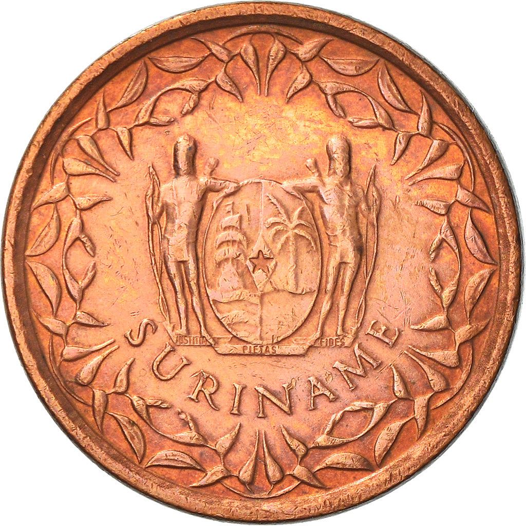 Suriname | 1 Cent Coin | Wreath | Km:11B | 1987 - 2021