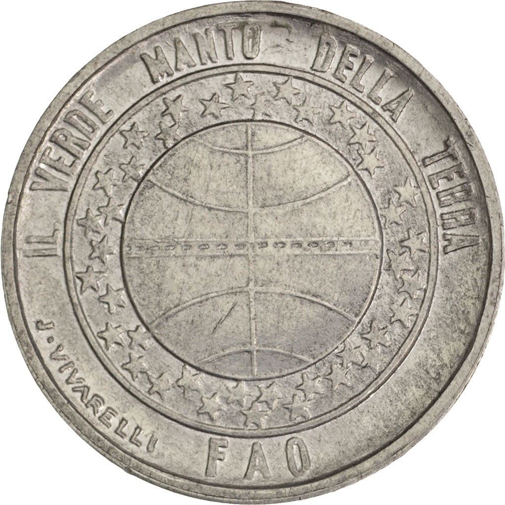 San Marino | 1 Lira Coin | FAO | Km:63 | 1977