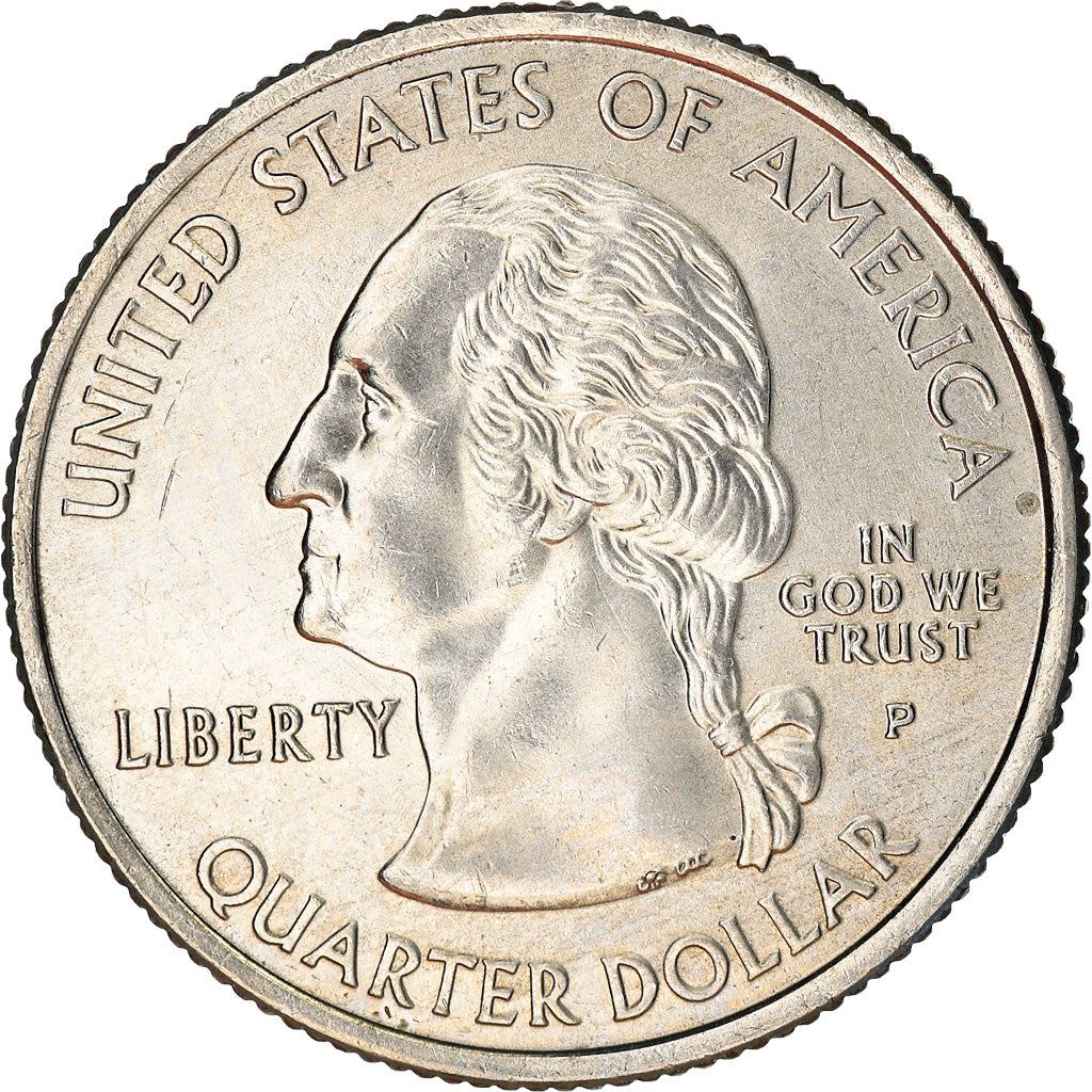 United States | 1/4 Dollar Coin | Iowa | Km:358 | 2004