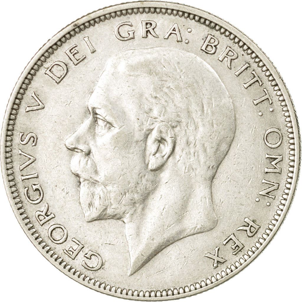 United Kingdom | 1/2 Crown Coin | George V | KM:835 | 1927 - 1936