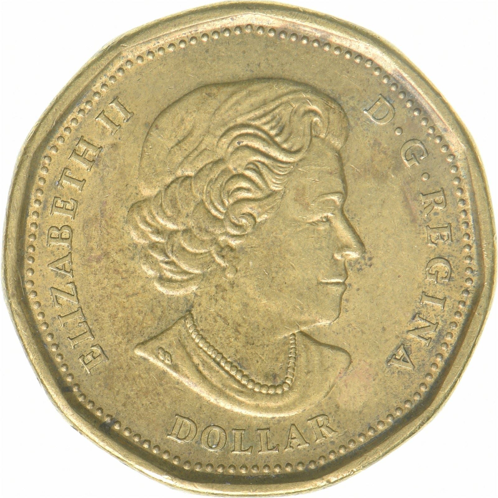 Canada | 1 dollar mynt | Lucky Loonie | Messingbelagt stål | KM:2089 | 2016