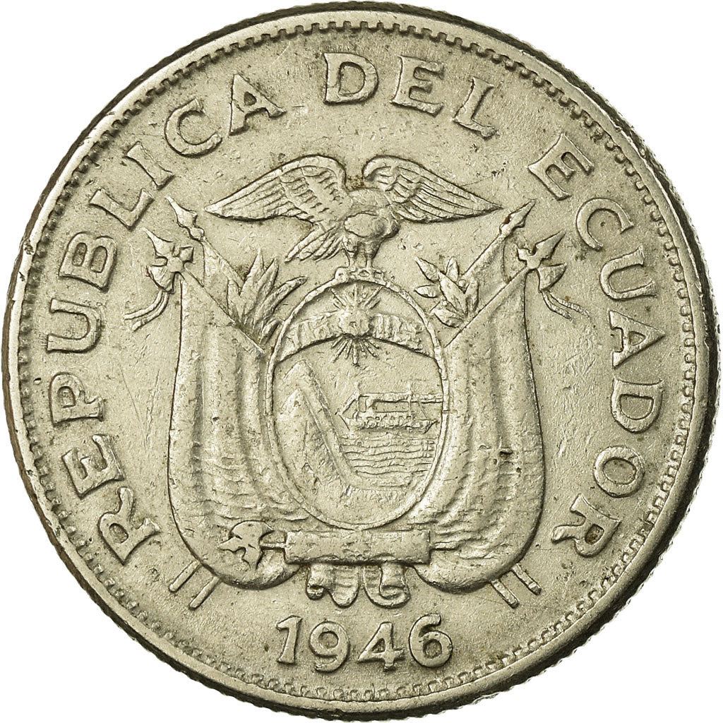 Ecuador | 1 Sucre Coin | Nickel | Military leader | KM:78.1 | 1937-1946