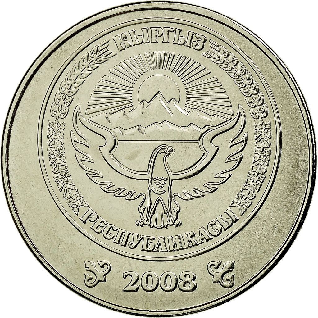 Kyrgyzstan 3 Som Coin | Falcon | Kookor | KM15 | 2008