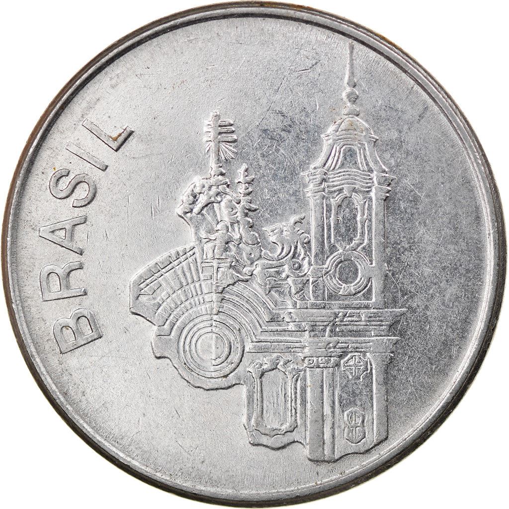 Brazil | 20 Cruzeiros Coin | Saint Francis Church | Km:593 | 1981 - 1984
