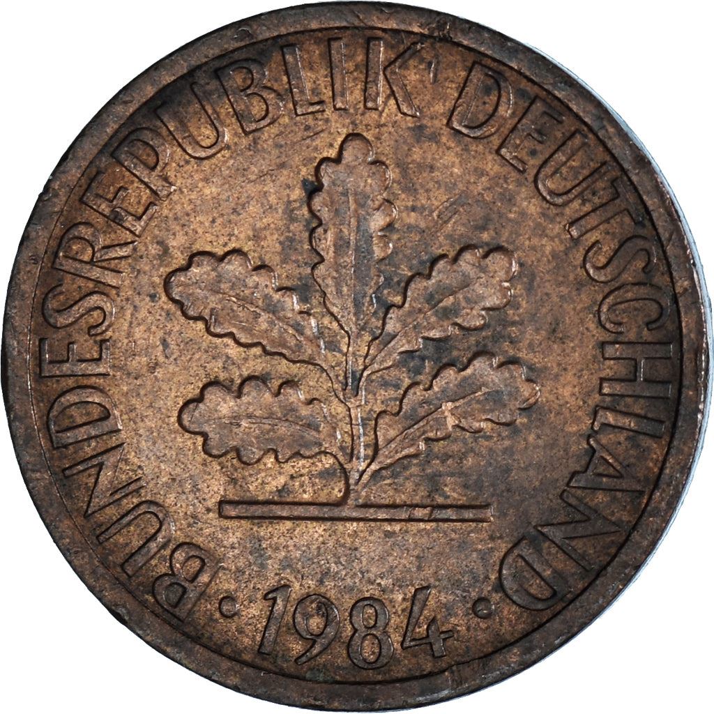 West Germany 1 Pfennig | 100 Coins | Oak Seedling | 1950 - 2001