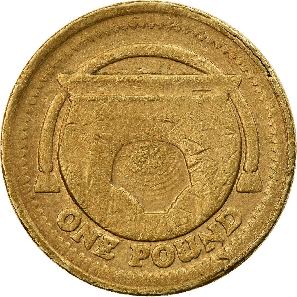 United Kingdom | 1 Pound Coin | Egyptian Arch Bridge | Km:1059 | 2006