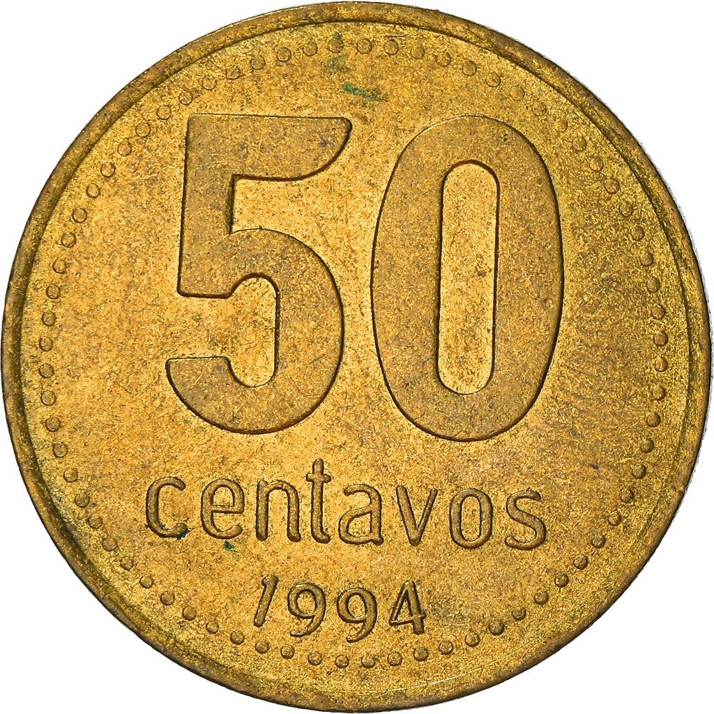 Argentina 50 Centavos | Tucuman Building Coin | KM111 | 1992 - 2010