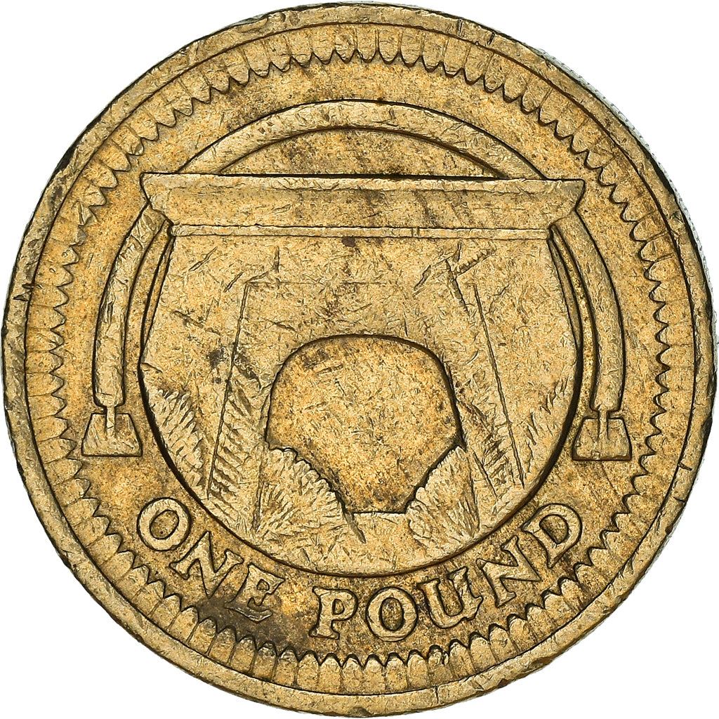 United Kingdom | 1 Pound Coin | Egyptian Arch Bridge | Km:1059 | 2006