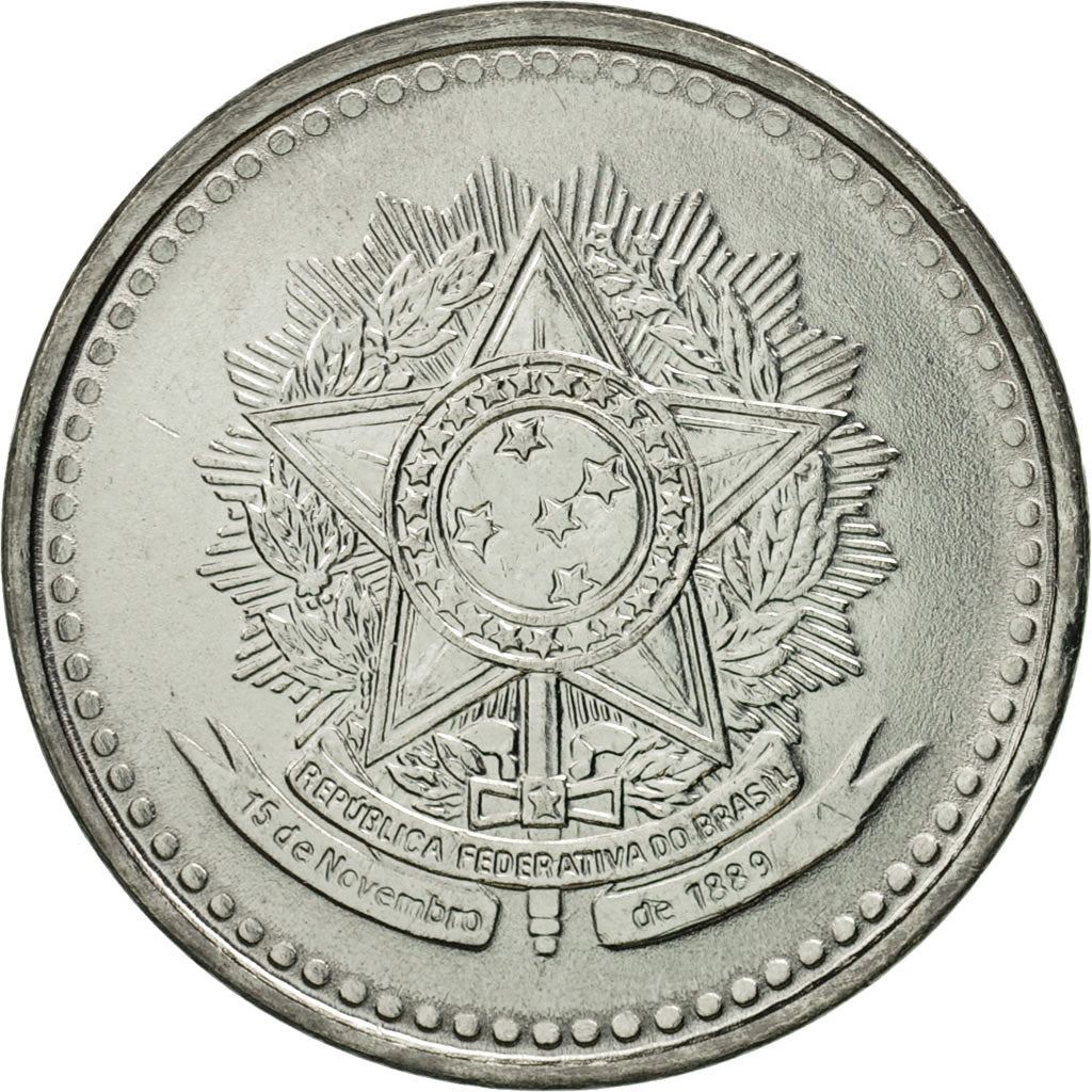 البرازيل | عملة 50 سنتافوس | نجمة | Km:604 | 1986 - 1988