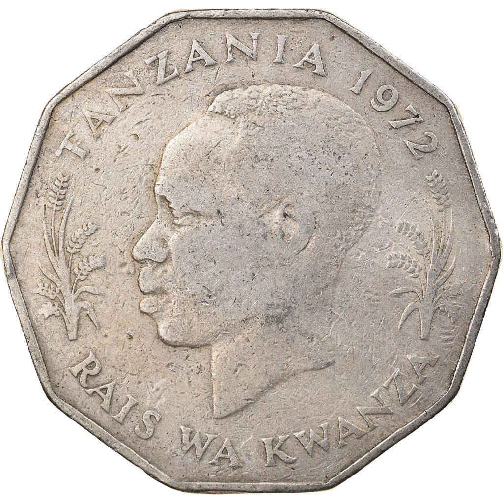 Tanzania | 5 Shilingi Coin | FAO | Km:6 | 1972 - 1980