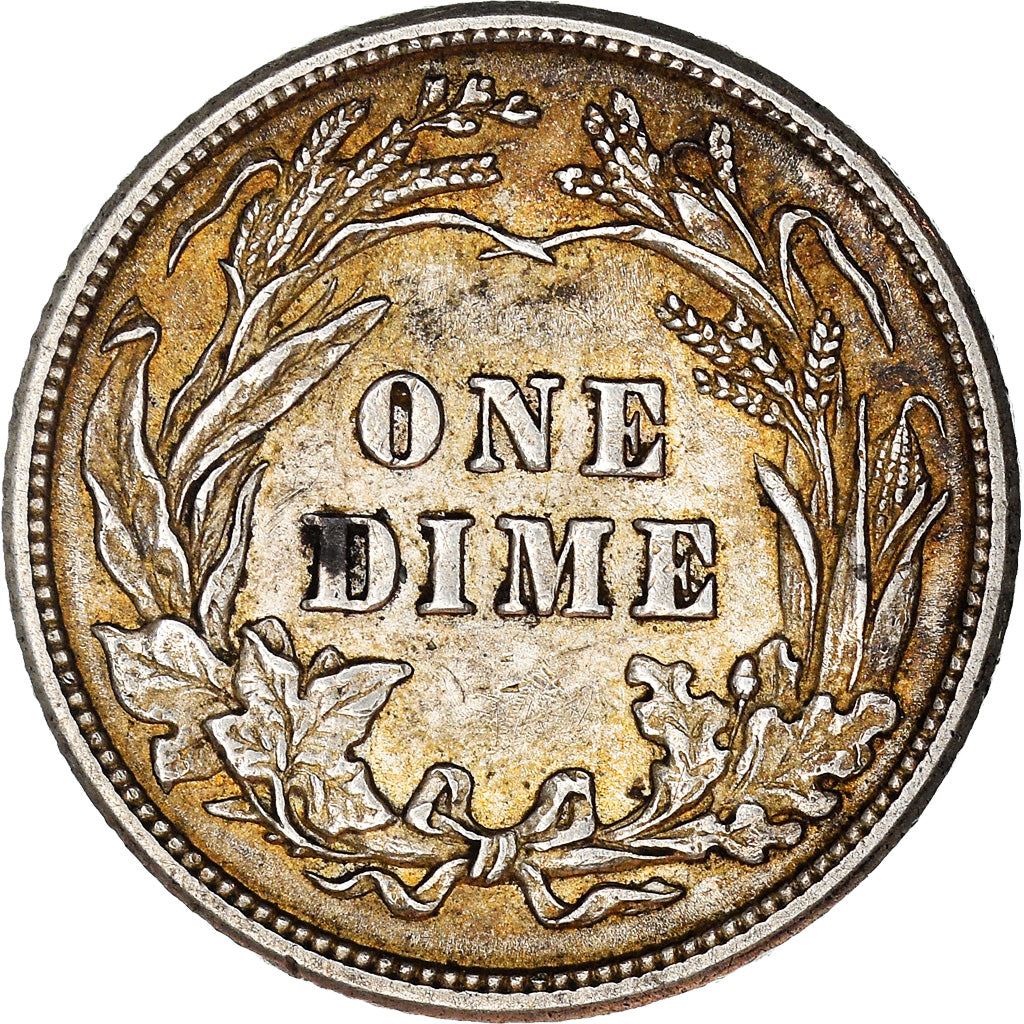United States | 1 Dime Coin | Barber Dime | KM:113 | 1892 - 1916