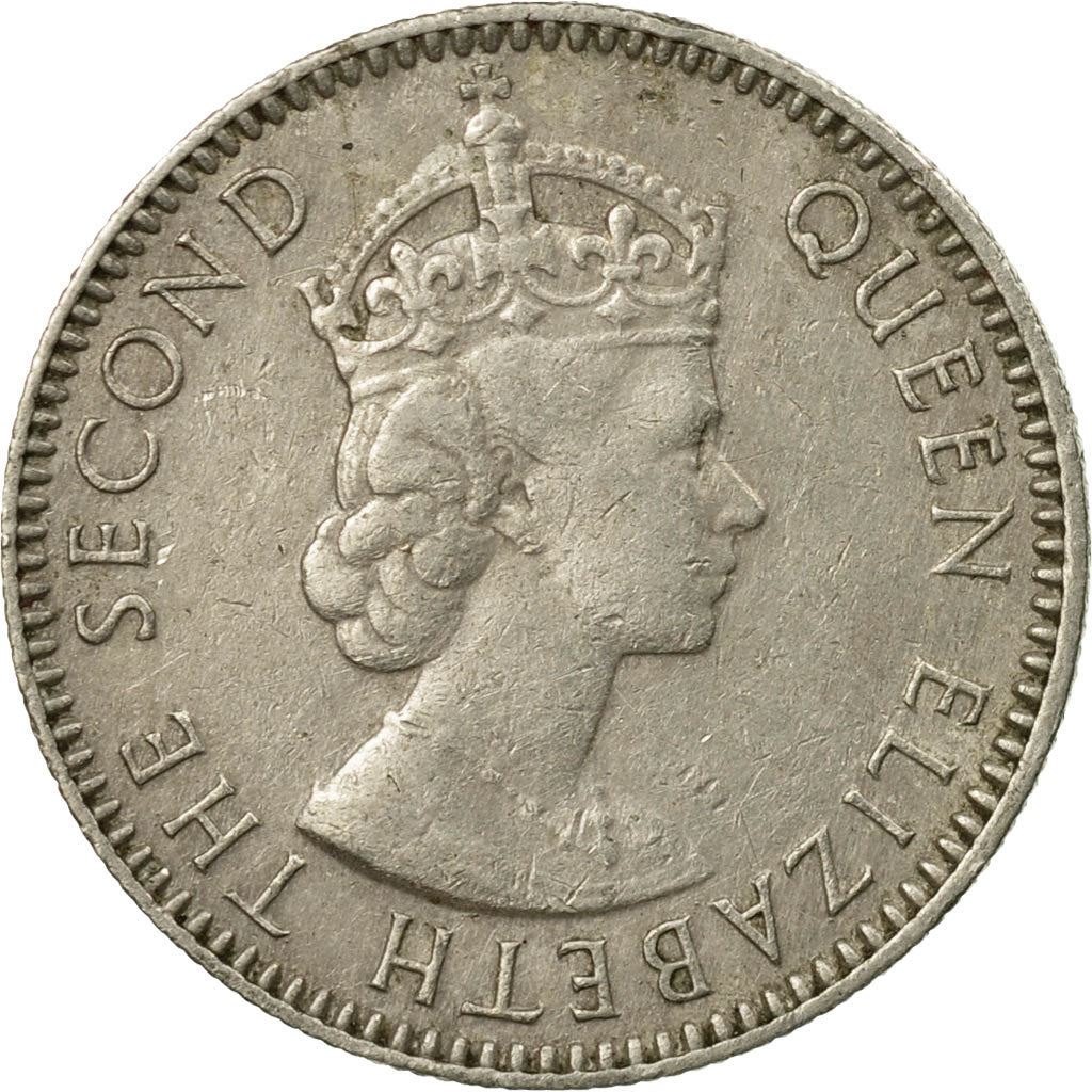 Seychelles | 25 Cents Coin | Elizabeth II | Km:11 | 1954 - 1974