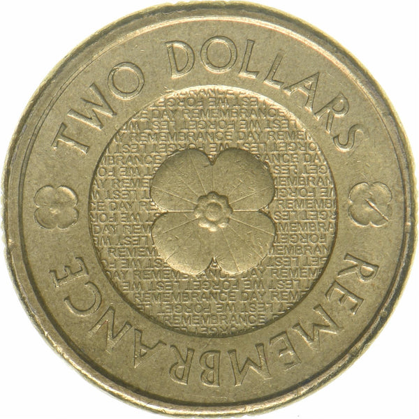 オーストラリア | 2ドル硬貨 | リメンブランスデー | KM:2007