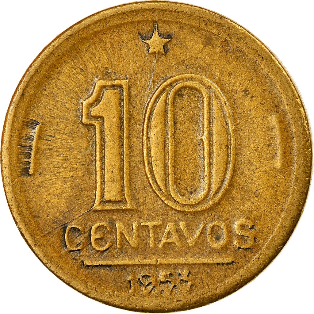 Brazil | 10 Centavos Coin | José Bonifácio | Km:561 | 1947 - 1955