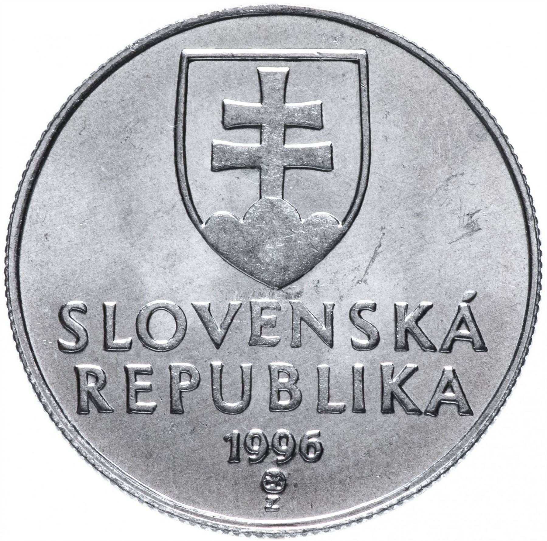 Slovakia | 10 Halierov Coin | Wooden Belfry | Slovak Shield | Km:17 | 1993 - 2003