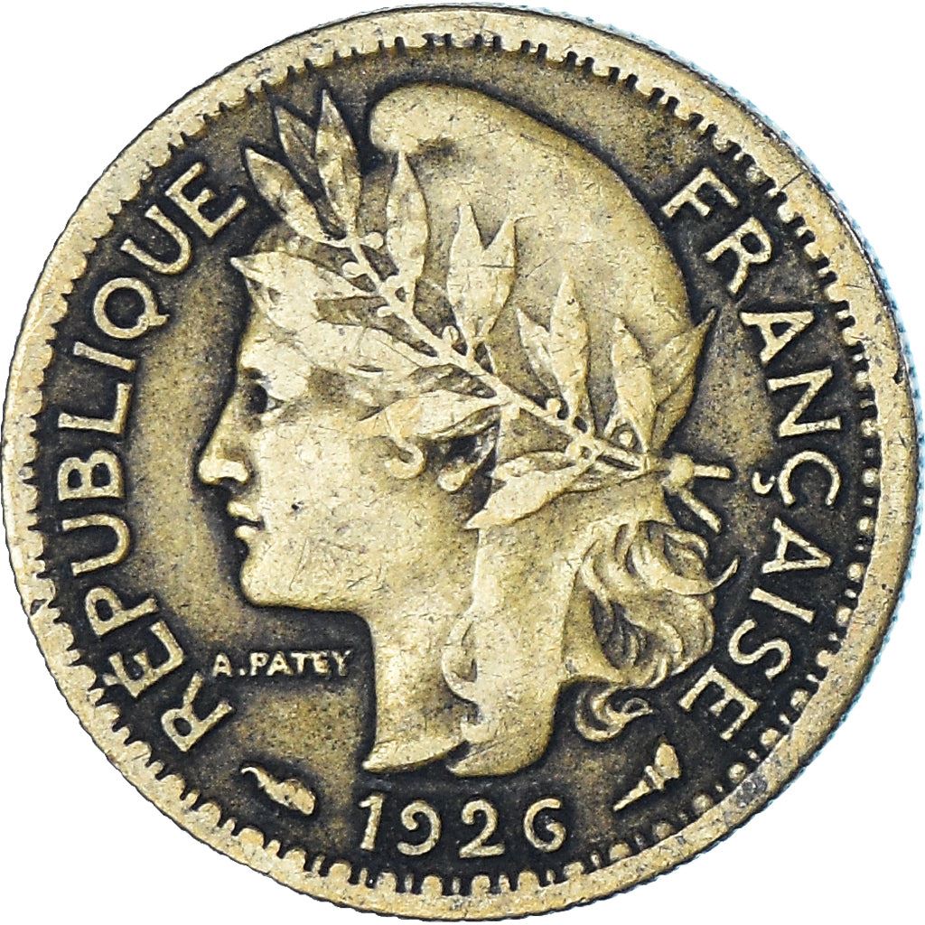 French Cameroon | 50 Centimes Coin | Marianne | Phrygian Cap | Km:1 | 1924 - 1926