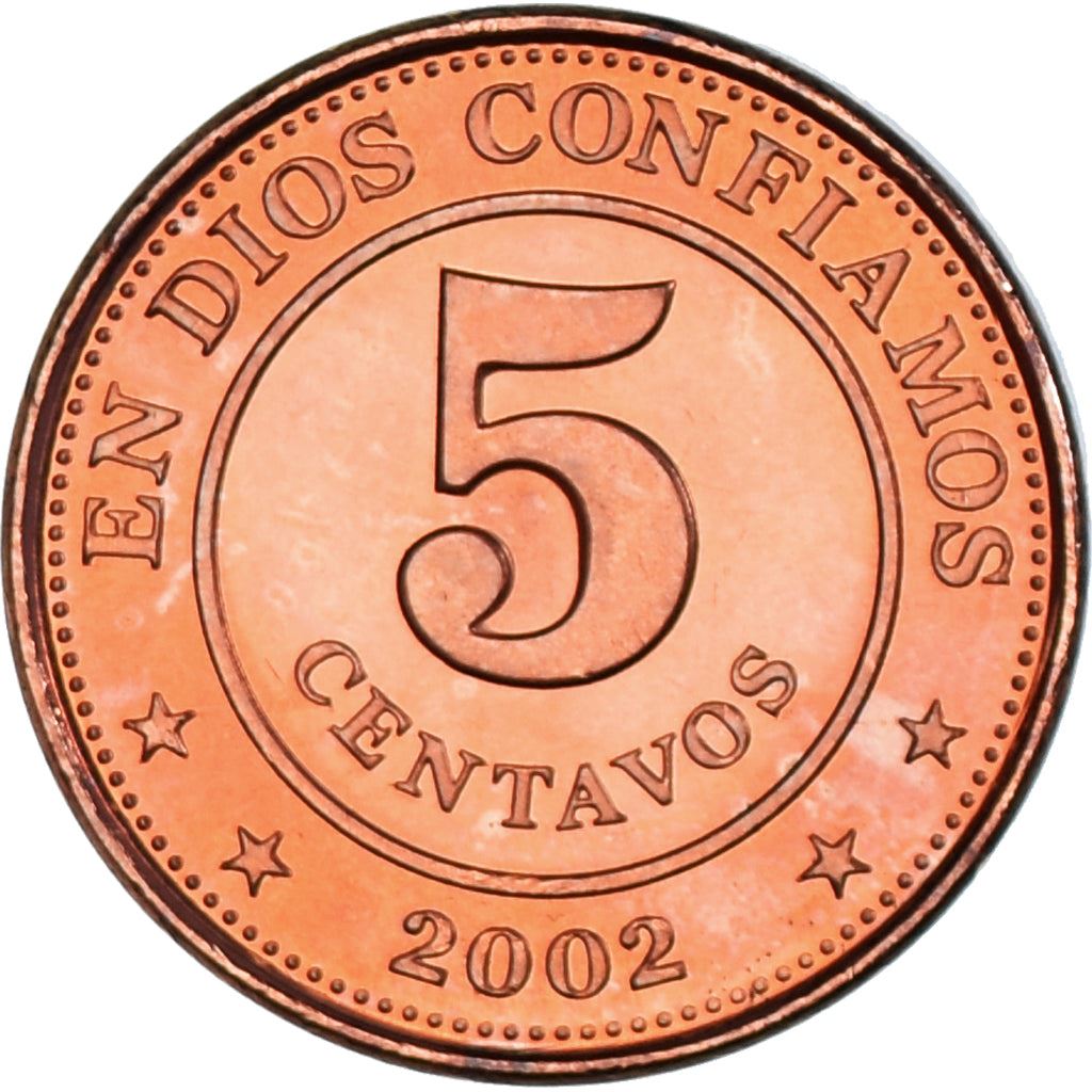 Nicaragua Coin Nicaraguan 5 Centavos Coin | KM97 | 2002