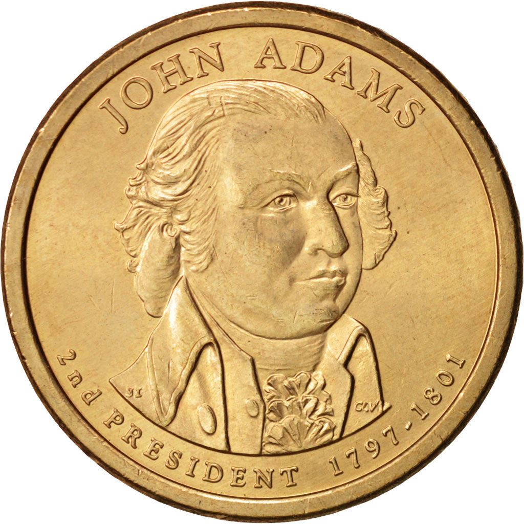 United States | 1 Dollar Coin | John Adams | Km:402 | 2007