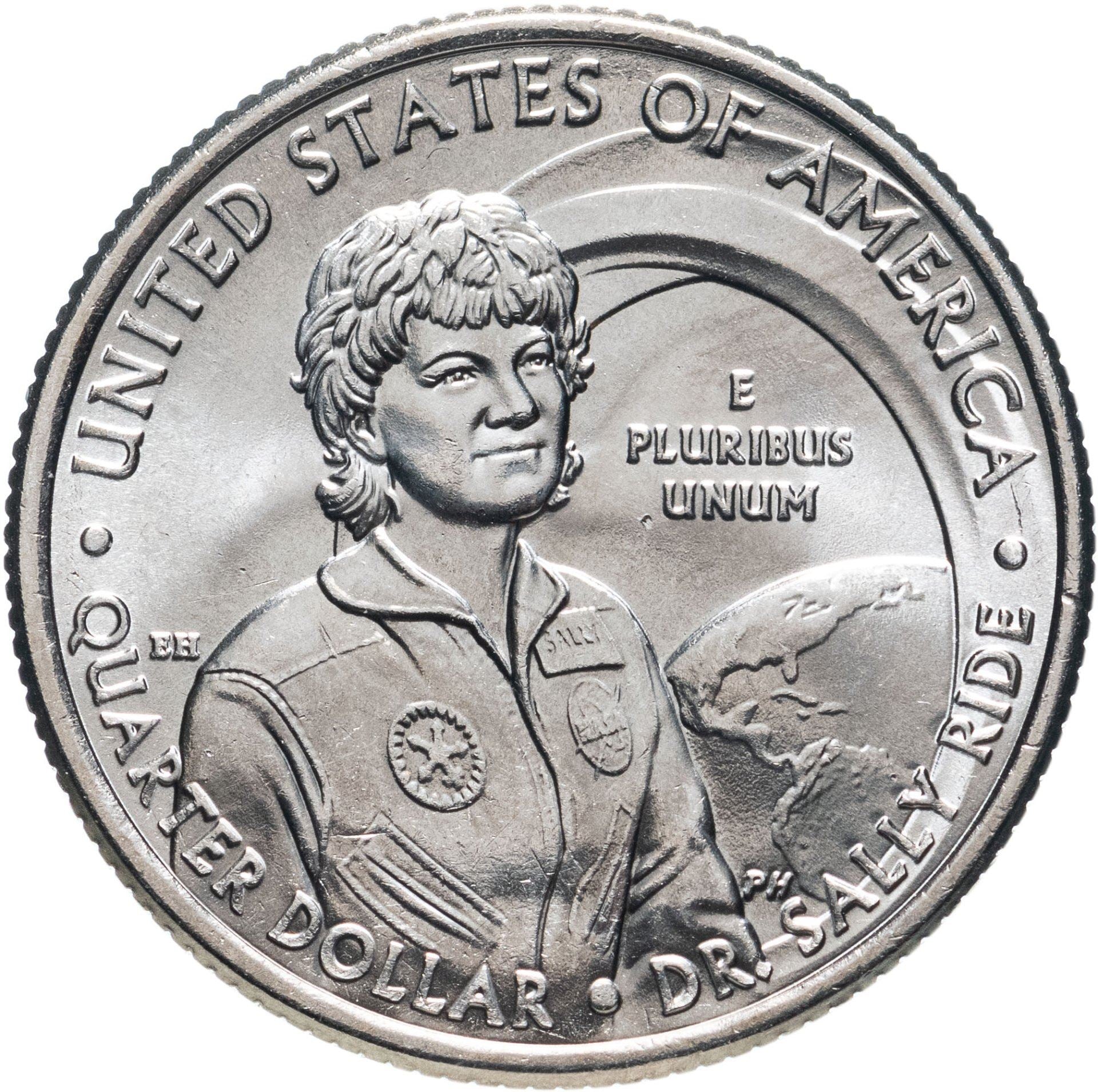 United States | 1/4 Dollar Coin | Dr. Sally Ride | KM:769 | 2022