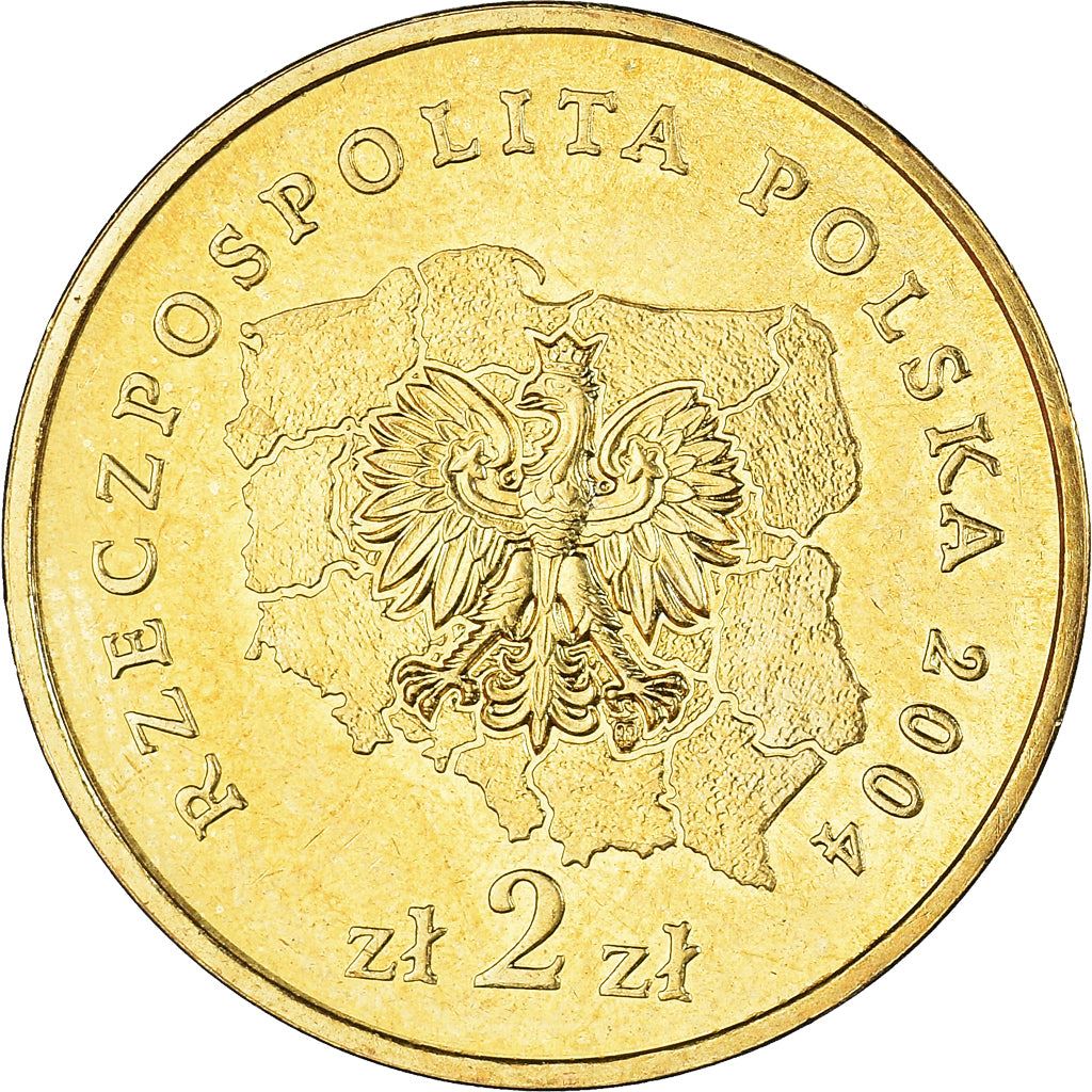 Poland | 2 Z?ote | Lubelskie Voivodeship | Eagle | KM514 | 2004