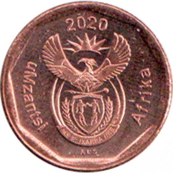South Africa | 10 Cents Coin | Flowers | Arum Lily | Uc:41 | 2020