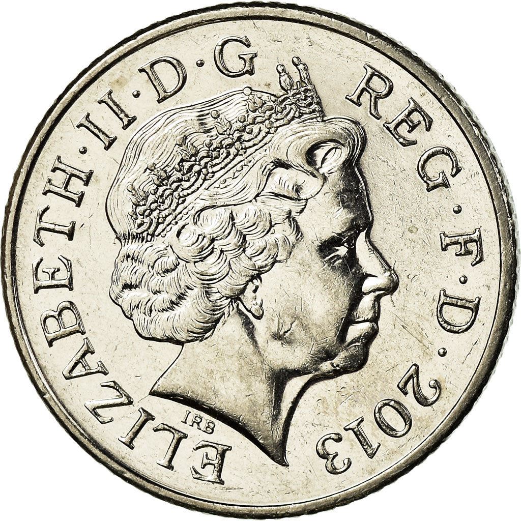 United Kingdom | 10 Pence Coin | Elizabeth II | Km:1110D | 2011 - 2015