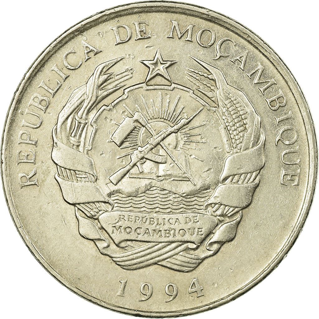 Mozambique 500 Meticais Coin | Railway Station | KM121 | 1994