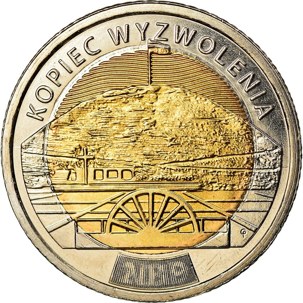 Polen | 5 Zloty Mønt | Befrielsesbakken | År: 1031 | 2019