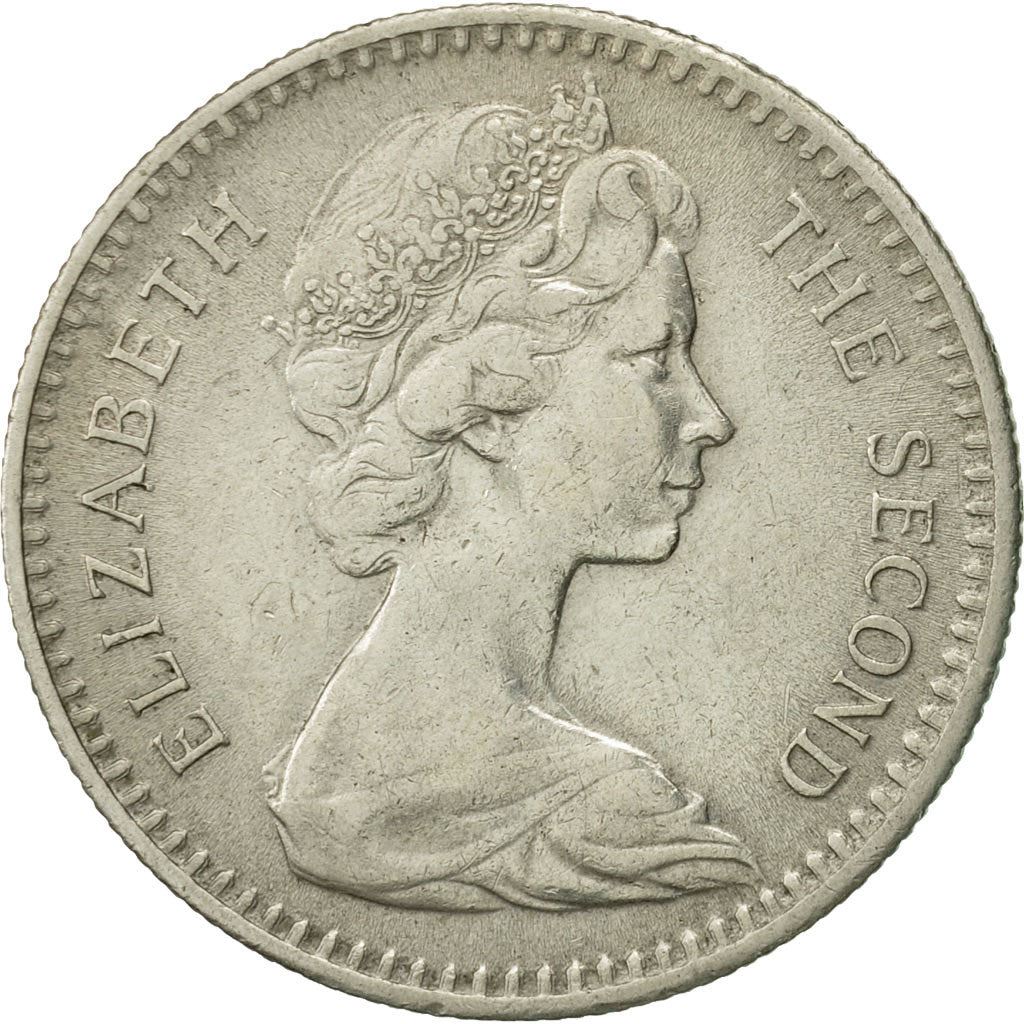 Rhodesia | 2 Shillings / 20 Cents Coin | Elizabeth II | Zimbabwe Bird | Km:3 | 1964