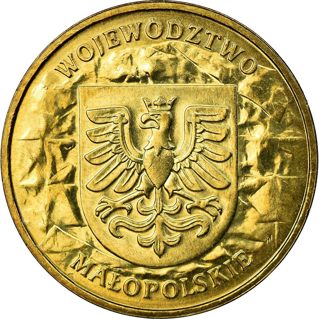 Poland | 2 Zlotys Coin | Malopolskie | Y:488 | 2004