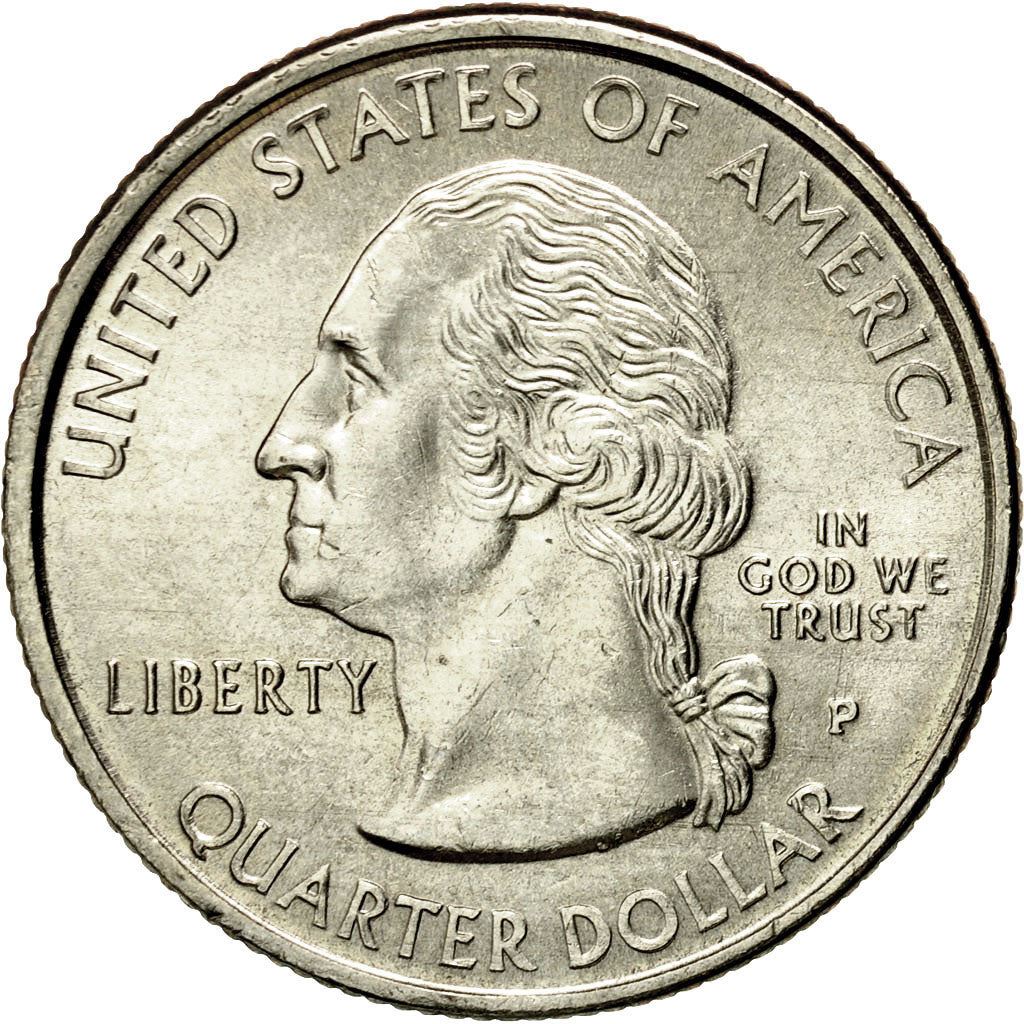 États-Unis | Pièce de 1/4 de dollar | Delaware | Km : 293 | 1999