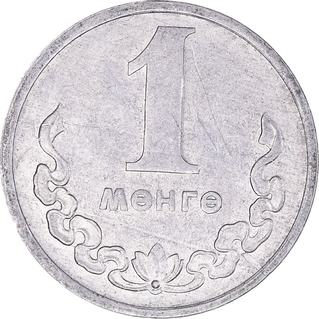 Mongolia | 1 Mongo Coin | Wreath | Km:27 | 1970 - 1981