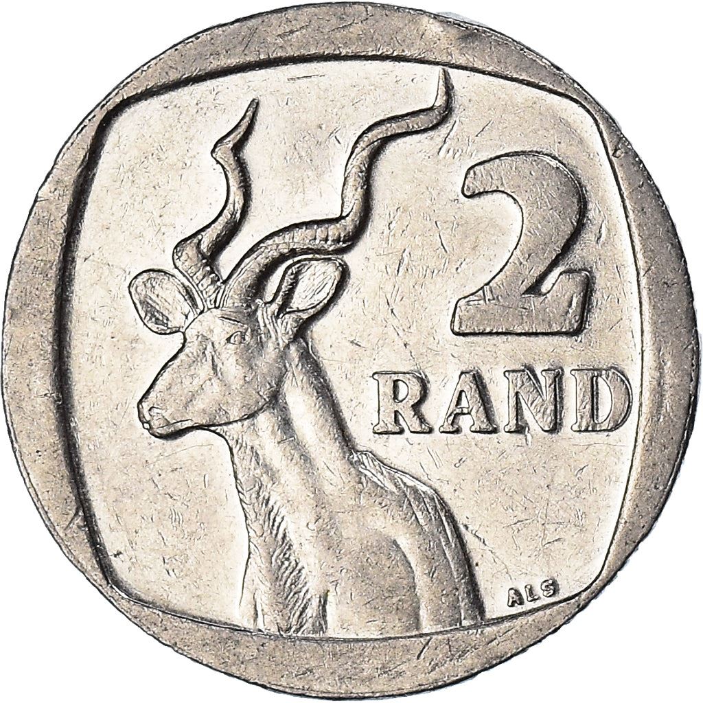 Sydafrika 2 Rand Mynt | Afurika Tshipembe - iSewula Afrika | KM336 | 2004 - 2016