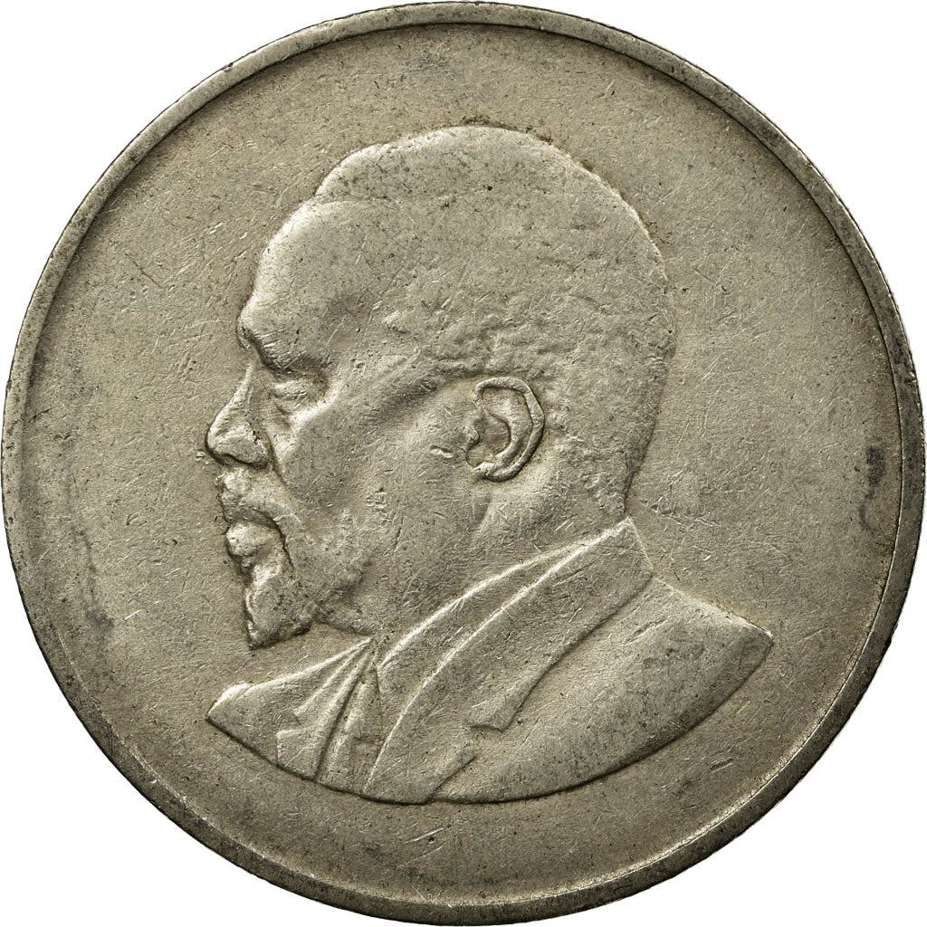 Kenya 1 Shilling | Монета Джомо Кеньятта 1963 - 1978 | КМ5 | 1966 - 1968