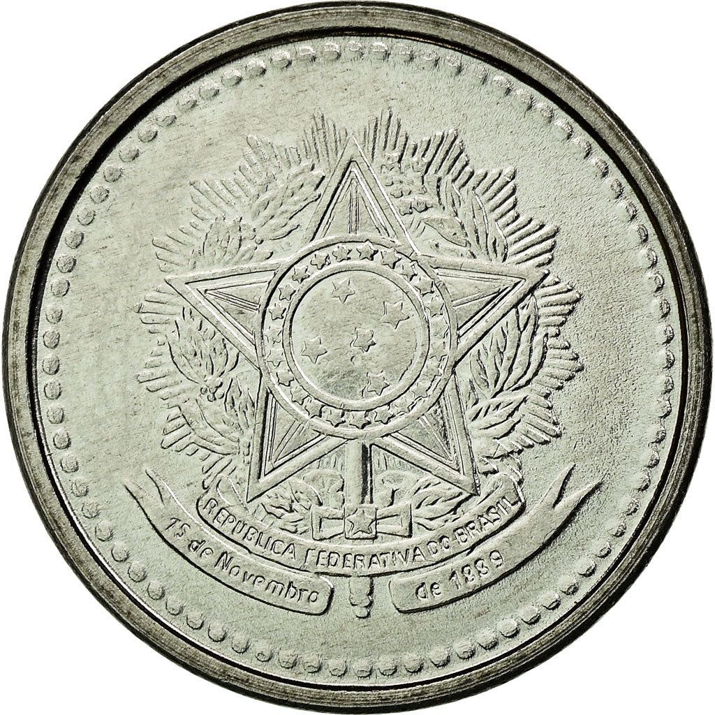 Brazilijos 5 centų moneta KM601 1986 - 1988