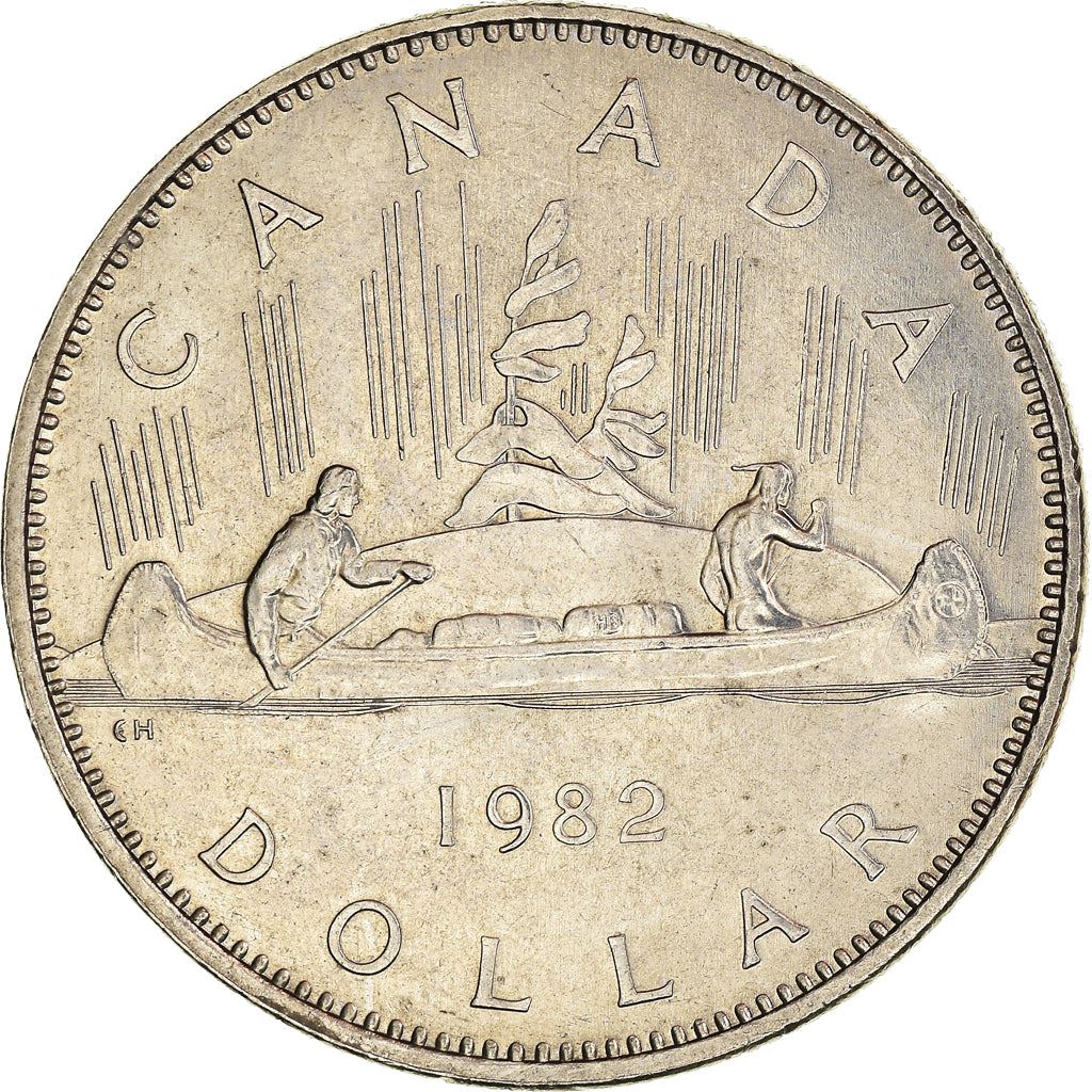 Canada | 1 Dollar Coin | Nickel | 2nd portrait | KM:120 | 1978-1987