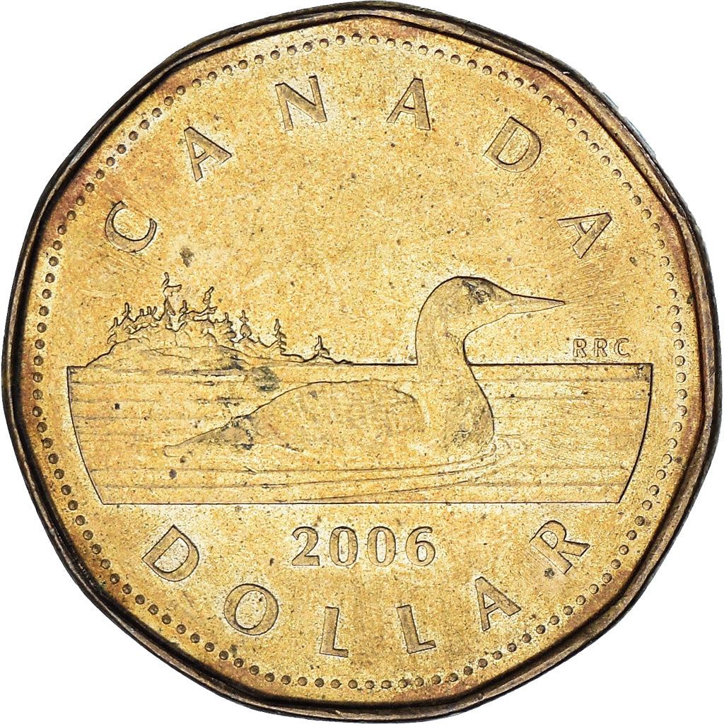 Canada | 1 Dollar Coin | Lucky Loonie | Km:630 | 2006