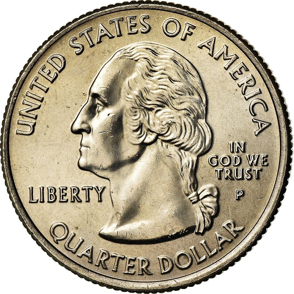 United States | 1/4 Dollar Coin | Wyoming | Km:399 | 2007