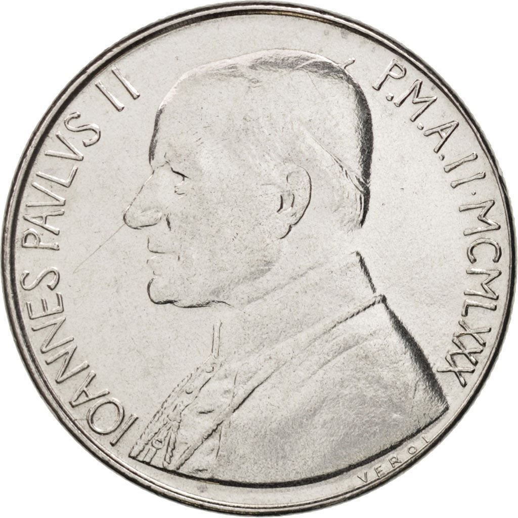 Vatican City | 100 Lire Coin | Prudence | Km:146 | 1979 - 1980