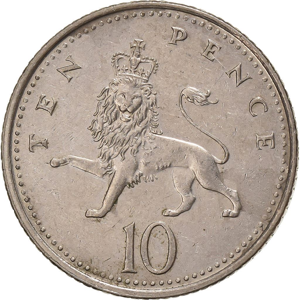 United Kingdom | 10 Pence Coin | Elizabeth II | Km:938B | 1992 - 1997