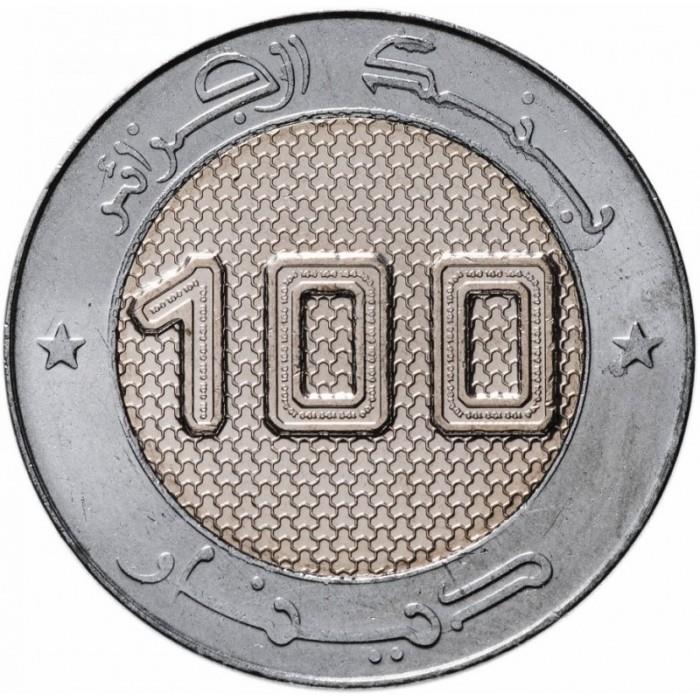 Algeria | 100 Dinars Coin | Satelite | Earth | Space | Km:141 | 2018 - 2020