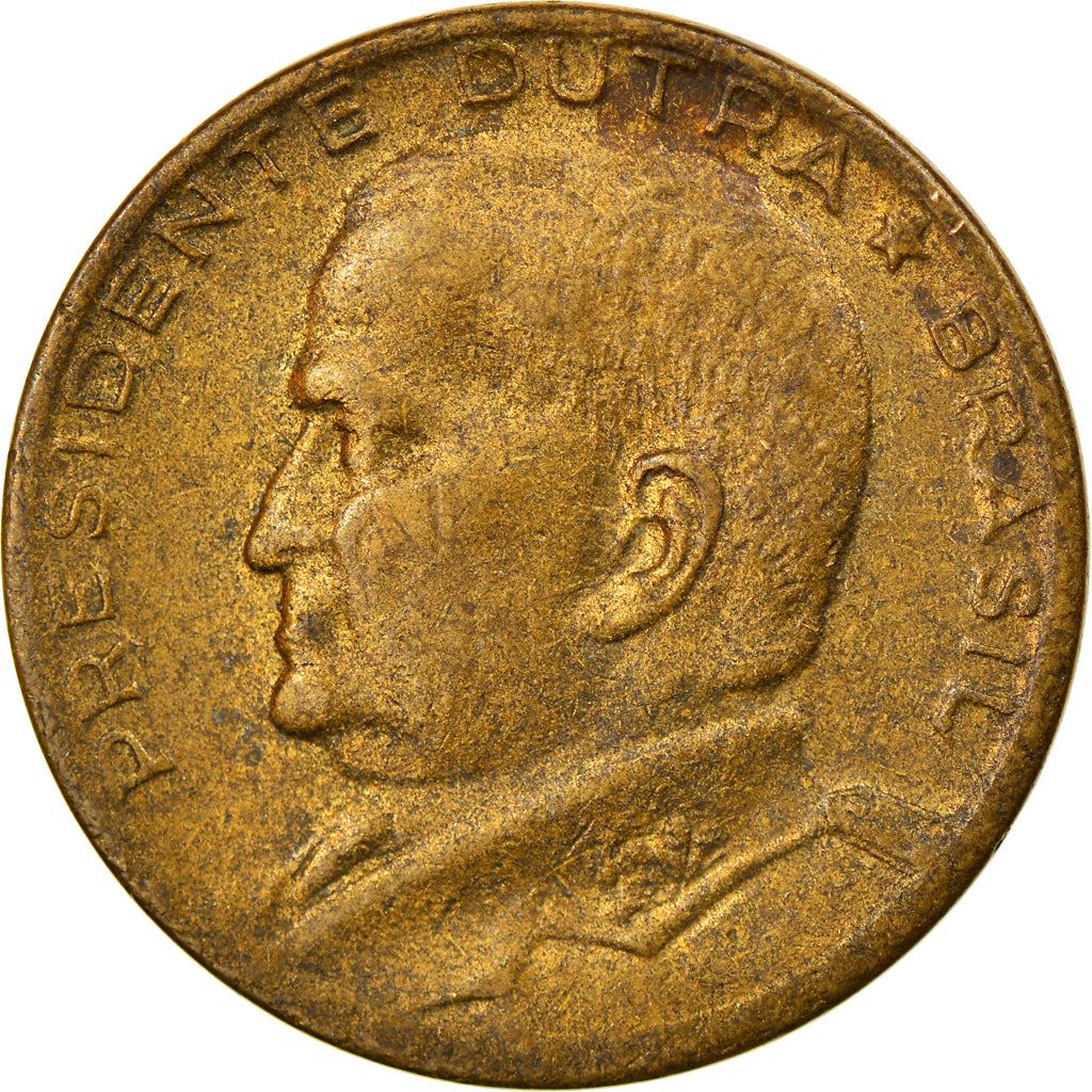 Brasil | Moeda 50 Centavos | Eurico Gaspar Dutra | Km:563 | 1948 - 1956