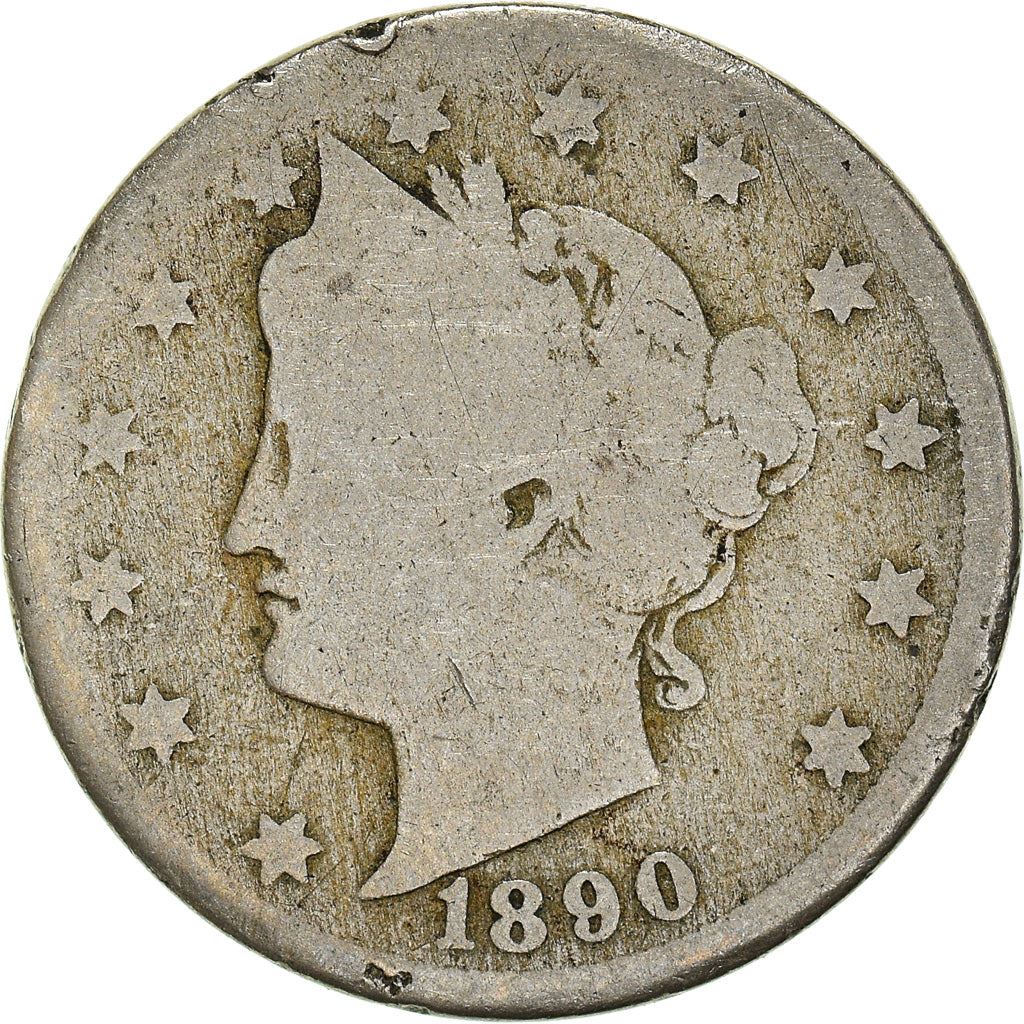 United States | 5 Cents Coin | Liberty | Roman Numeral | KM112 | 1883 - 1913