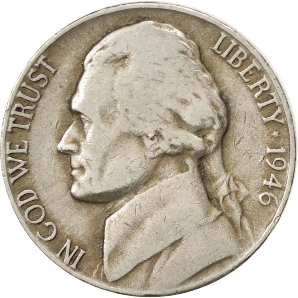 United States | 5 Cents Coin | Thomas Jefferson | Km:192 | 1938 - 2003