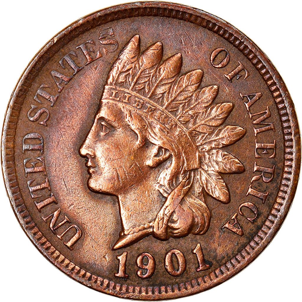アメリカ　LIBERTY ONE CENT 1セント硬貨 United States | 1 Cent Coin | Lady Liberty | Indian Head | KM90a | 186
