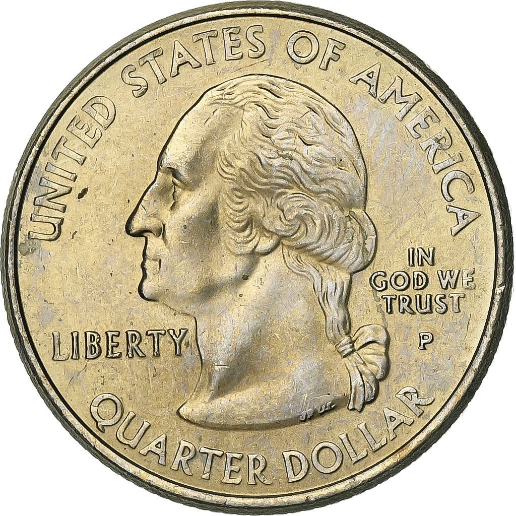 United States | 1/4 Dollar Coin | North Carolina | Km:319 | 2001