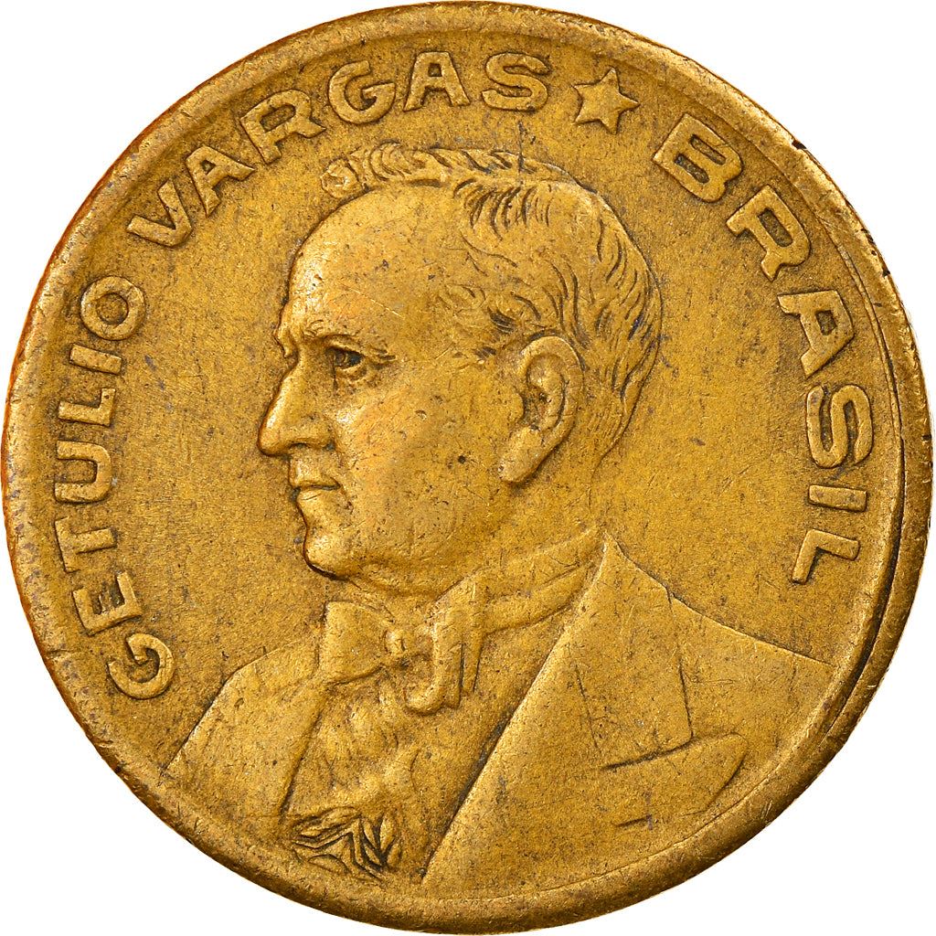 Brazil | 50 centų moneta | Getúlio Dornelles Vargas | Km:557A | 1943 - 1947