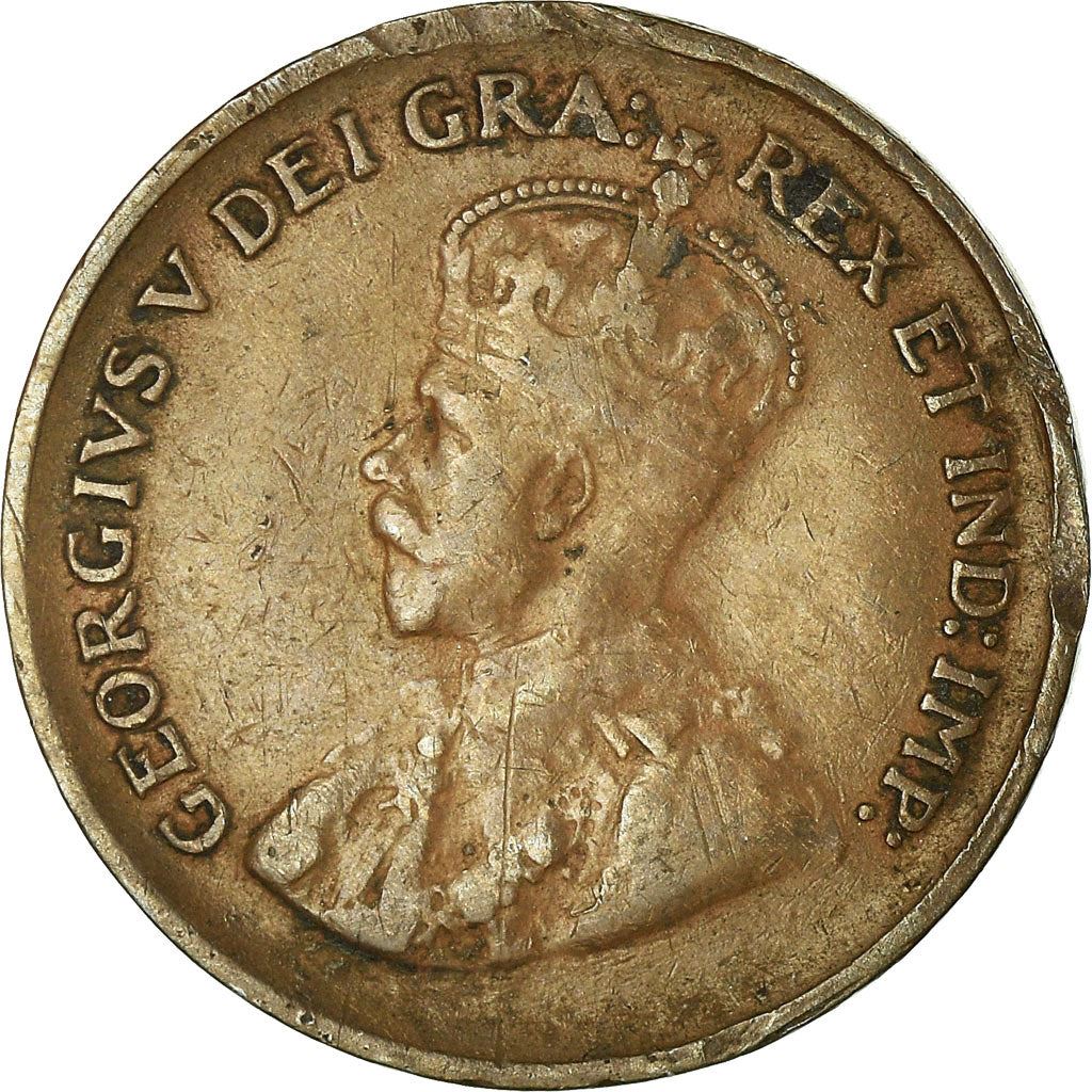 Canada | 1 Cent Coin | Bronze | KM:28 | 1920-1936