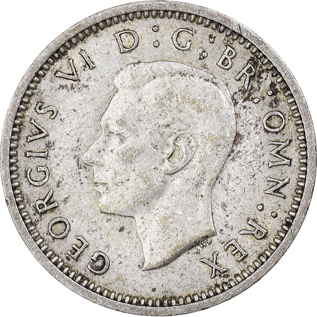 United Kingdom | 3 Pence Coin | George VI | KM:848 | 1937 - 1945