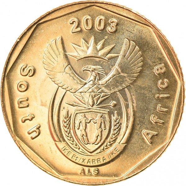 South Africa 10 Cents English Legend - South Africa Coin KM347 2003